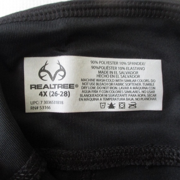 NWT - REALTREE athletic pants - sz 4X - Picture 3 of 3